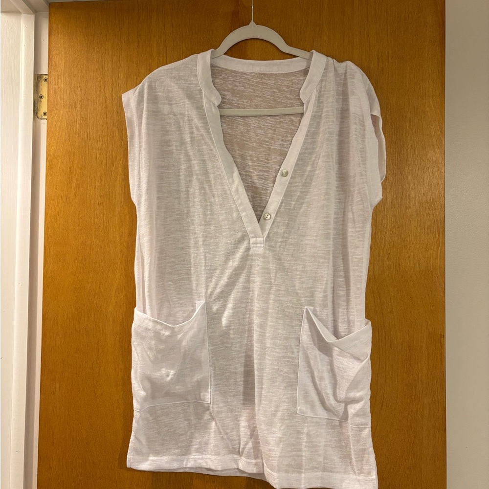 Cupshe White Swim Coverup